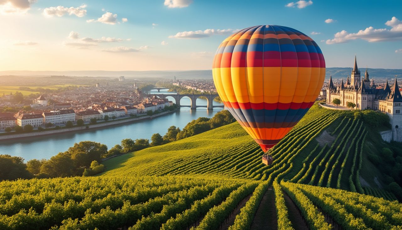 Les meilleurs spots pour un vol en montgolfière au-dessus de Bordeaux