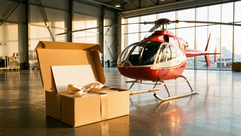 Bon cadeau hélicoptère : céder son vol sans perdre sa valeur